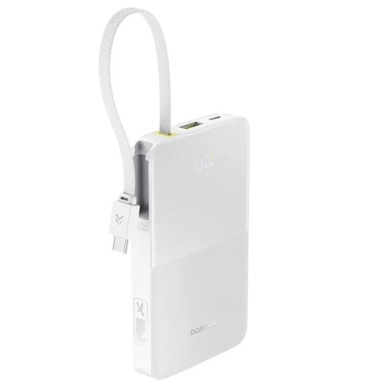 BASEUS ENERFILL FC51 BIPOW2 PRO 10000 22.5W BEYAZ