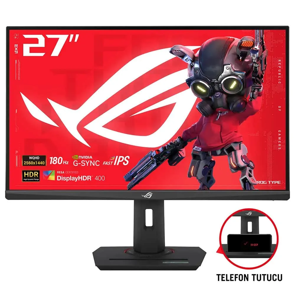 27 ASUS ROG STRIX XG27ACS  180HZ 1MS QHD ADAPTIVE FAST IPS MONITOR