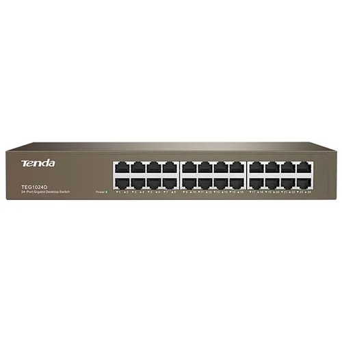TENDA TEG1024D 24PORT 10/100/1000 YÖNETİLEMEZ SWITCH