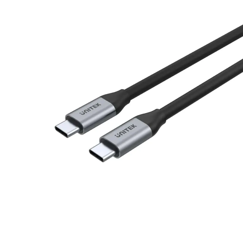 UNITEK USB-C 3.2 KABLO 1MT 10GBPS 4K (C14082ABK)