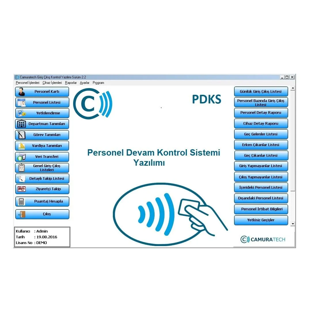M PDKS+ACCESS KONTROL YAZILIMI