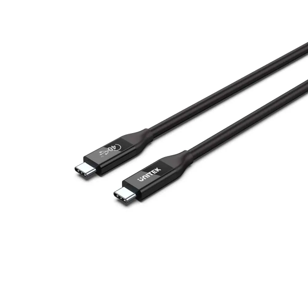 UNITEK USB4 THUNDERBOLT KABLO 0.8MT(C14100BK-0.8M)
