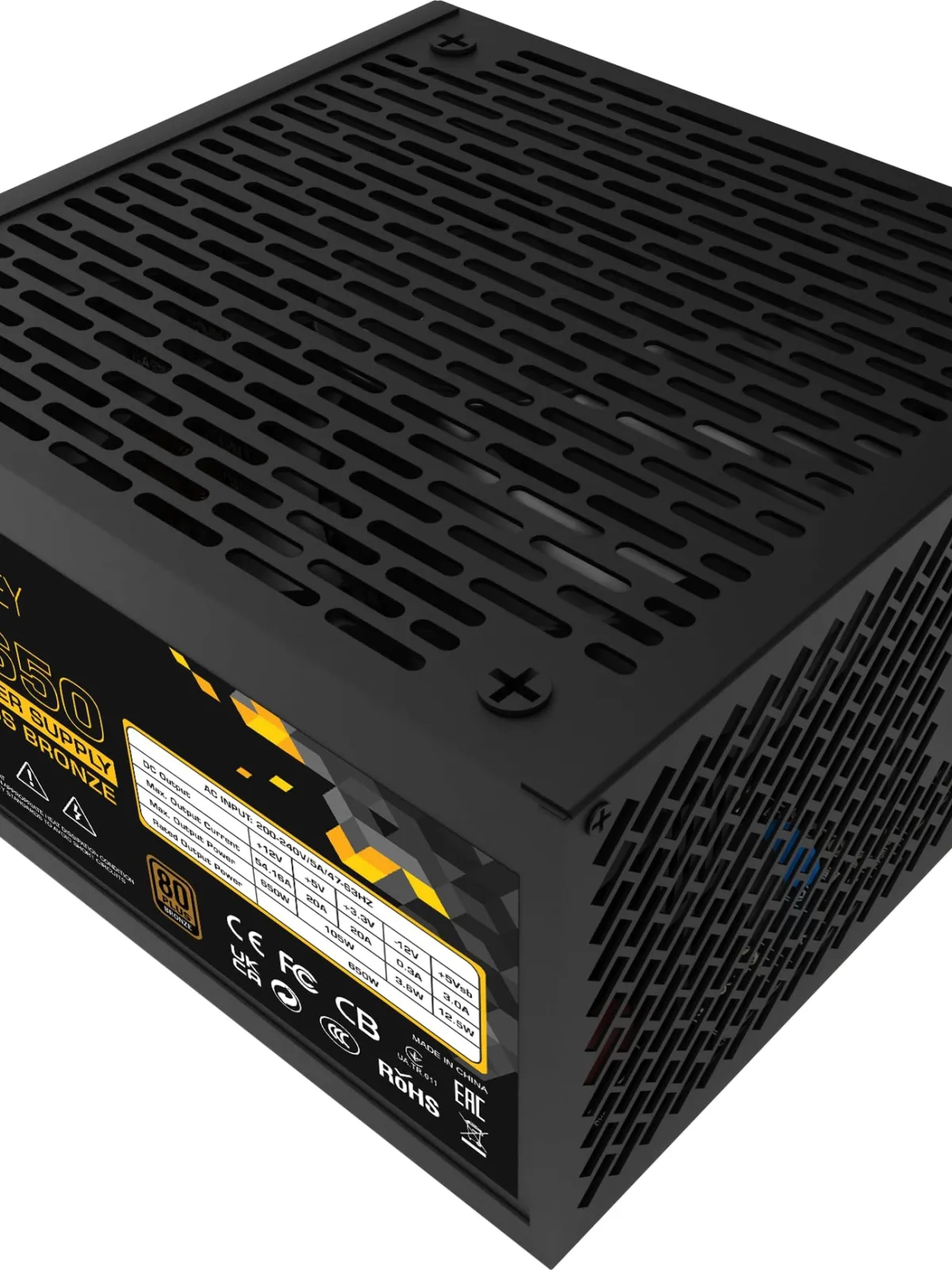JAMES DONKEY JDP650 APFC 12CM 80+ BRONZE 650W PSU