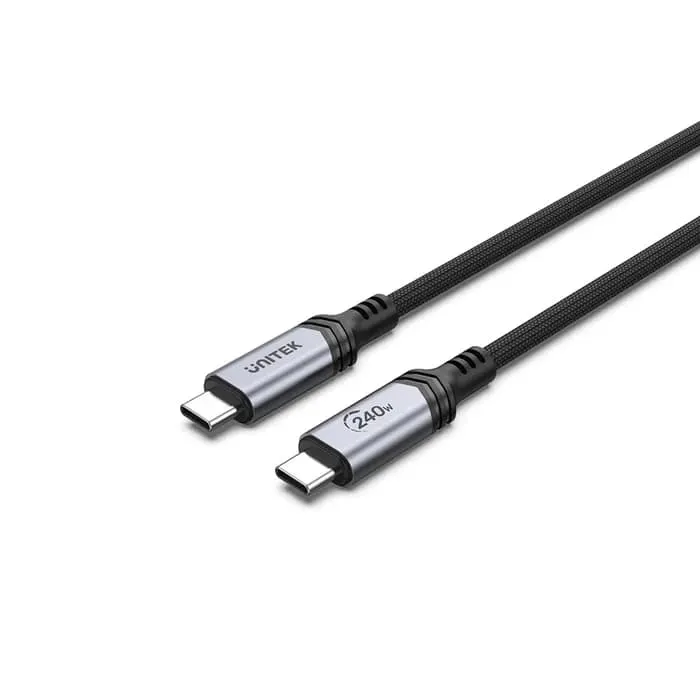UNITEK TYPE-C HIZLI ŞARJ 2MT 240W (C14110GY-2M)