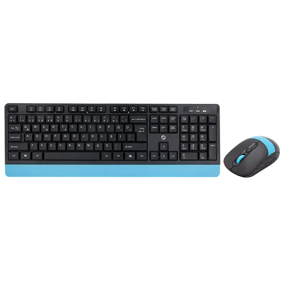 FRISBY FK-4885QU KABLOSUZ KLAVYE MOUSE SET MAVİ