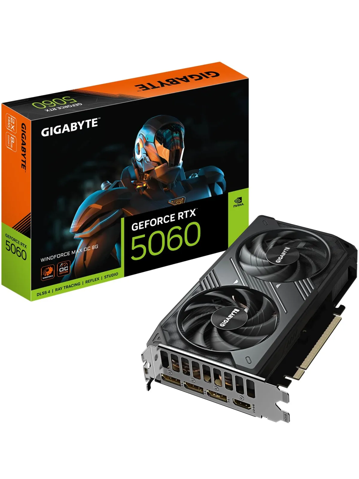 GIGABYTE RTX5060 GV-N5060WF2MAX OC-8GD WINDFORCE MAX OC 8GB VGA