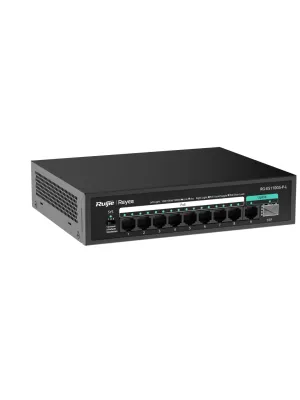 RUİJİE-REYEE RG-ES110GS-P-L 8XGE+2XGE 120W F.GİGABİT POE SWİTCH