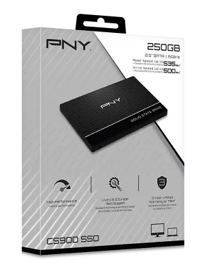 PNY CS900 500GB 535/500MB/s 2,5" SATA3 SSD (SSD7CS900-500-RB)