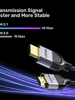 UNITEK HDMI2.1 KABLO 5MT 8K&60Hz (C11086GY-5M)