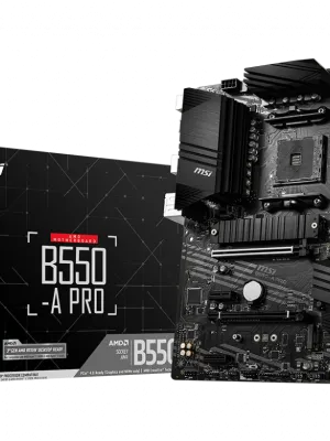 MSI B550-A PRO DDR4 4400(OC)Mhz HDMI / DP ATX AM4