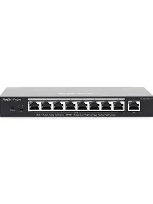 RUİJİE- REYEE RG-ES209GC-P 8XGE-1XGE UPLİNK 120W POE SWİTCH