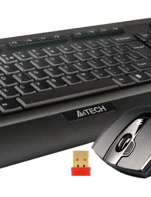 A4 TECH 9300F V-TRACK 2.4Ghz MM KABLOSUZ Q KLV SET