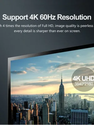 UNITEK DISPLAY PORT 1.2 KABLO 3MT 4K (Y-C609BK)