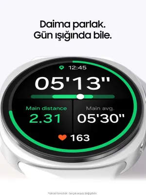 SAMSUNG WATCH 8 44MM SM-L330 SILVER AKILLI SAAT