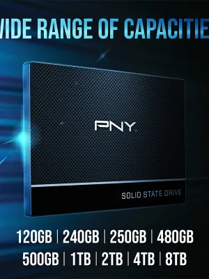 PNY CS900 500GB 535/500MB/s 2,5" SATA3 SSD (SSD7CS900-500-RB)