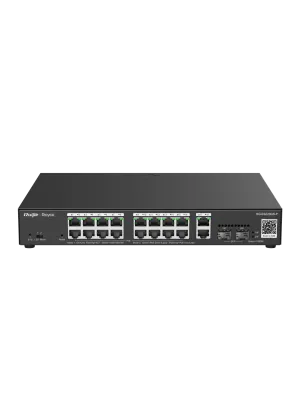 RUİJİE-REYEE RG-ES220GS-P 16XGE-2XGE/SFP-2XGE UPLİNK 250W POE SWİTCH