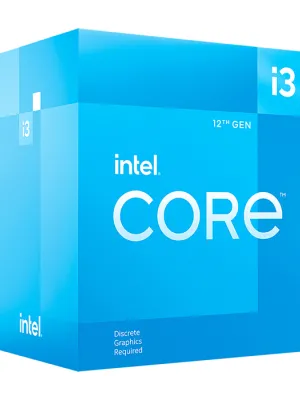 INTEL CORE İ3-12100F 3.30GHz 12MB 1700p 12. NESIL BOX