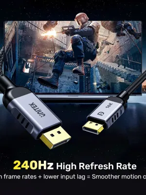 UNITEK DISPLAY PORT 2.1 KABLO 1MT 16K C1626GY01-1M)