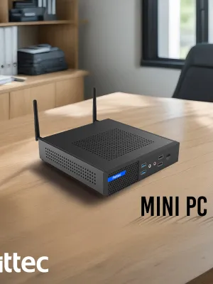 PRITTEC Q7-TH610L BAREBONE FreeDos MINI PC/ (SSD-RAM-CPU YOK)