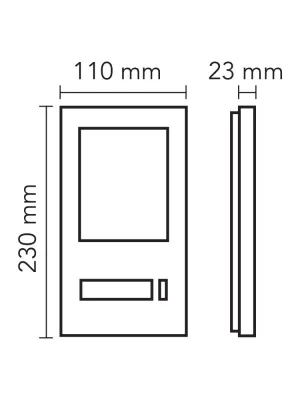 4.3″ Görüntülü Villa Set Bus Plus (Mekanik Butonlu Handsfree)