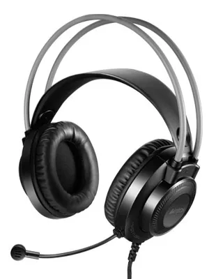 A4 TECH FH-200U SİYAH GRİ MİKROFONLU KULAKLIK USB