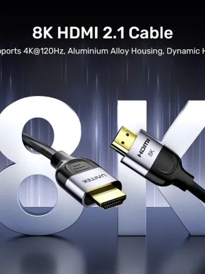UNITEK HDMI2.1 KABLO 2MT 8K&60Hz (C11086GY-2M)