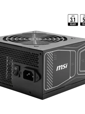 MSI MAG A850GN PCIE5 850W 80+ GOLD PSU NON-MODULAR