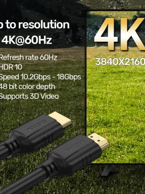 UNITEK HDMI2.0 KABLO 15MT 4K&60Hz (C11079BK-15M)