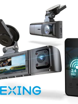 REXING R316 4K GPS WI-FI ARAC KAMERASI + 64GB SD