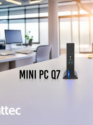 PRITTEC Q7-TH610L BAREBONE FreeDos MINI PC/ (SSD-RAM-CPU YOK)