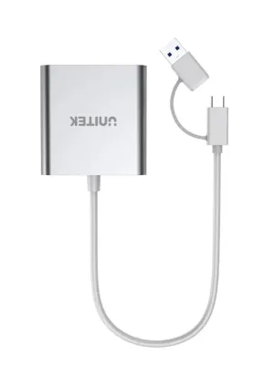 UNITEK USB-C KART OKUYUCU SD/CF/MICROSD (Y-9313D)