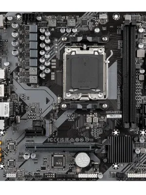GIGABYTE B650M S2H DDR5 6400(OC) DP HDMI MATX AM5