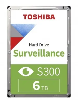 6TB TOSHIBA 5400RPM S300 PRO SATA3 256MB 7/24 HDWT860UZSVA