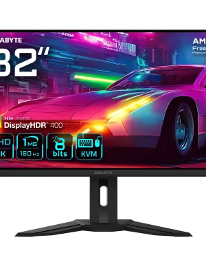 31.5" GIGABYTE M32UP 1MS 160HZ 4K UHD HDMI MONITOR