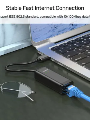 UNITEK USB-A TO MEGABIT ETH. DÖNÜŞTÜRÜCÜ (Y-1468)