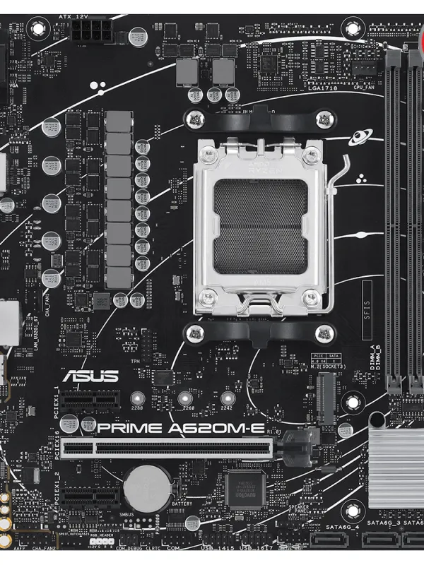 Ürün ASUS PRIME A620M-E-CSM DDR5 M.2 HDMI mATX AM5 Görsel