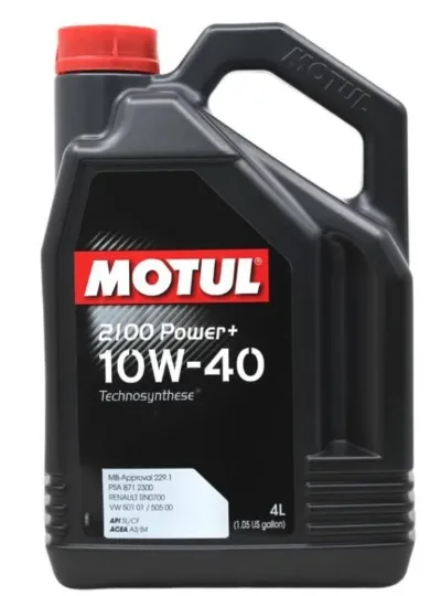 Ürün Motul 2100 Power+ 10W-40 Technosynthese Motor Yağı 4 Litre Görsel