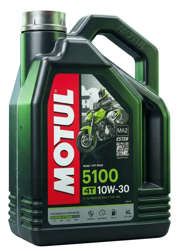 Ürün Motul 5100 4T 10W-30 Technosynthese Ester Motosiklet Yağı - 4 Litre Görsel
