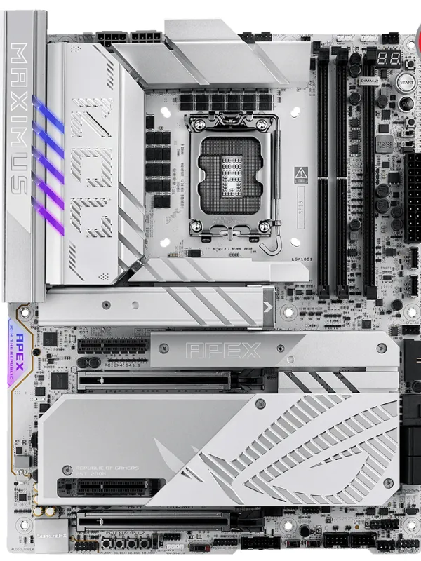 Ürün ASUS ROG MAXIMUS Z890 APEX DDR5 6XM2 USB3.2 WIFI7 RGB LAN ATX Görsel