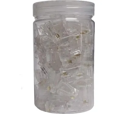 Ürün EZCOOL EZ-RJ45 100 LÜ AÇIK UÇ YENİ NESİL CAT6 KONNEKTÖR Görsel