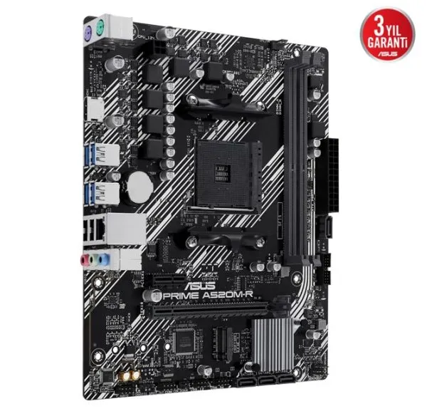 Ürün ASUS PRIME A520M-R DDR4 5100MHz mATX AM4 Görsel