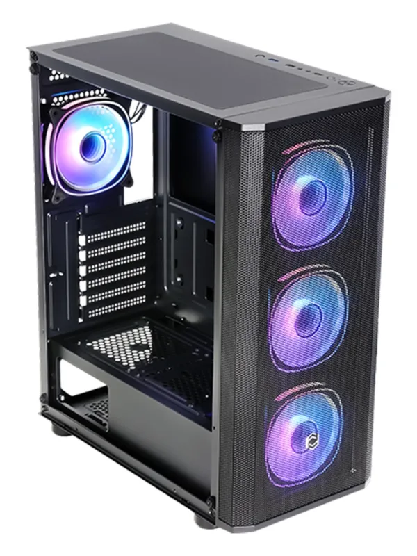 Ürün FRISBY CM-105 650W 80+ ARGB FAN GAMING MESH KASA Görsel