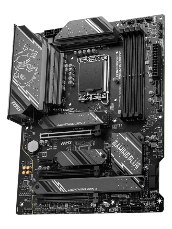 Ürün MSI Z790 GAMING PLUS WIFI 7200Mhz(OC) DDR5 M.2 DP HDMI 1700P Görsel