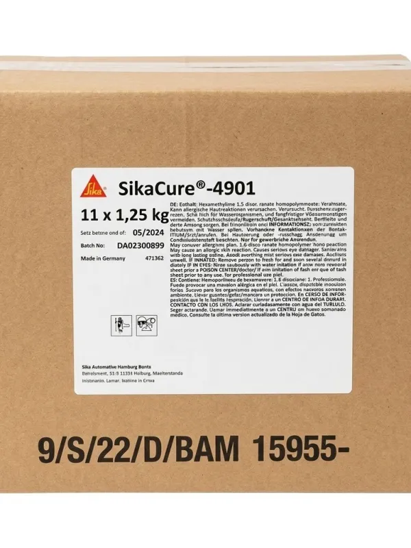 Ürün SikaCure®-4901 Endüstriyel Sertleştirici ve Kürleyici - 11 x 1,25 kg Koli Görsel