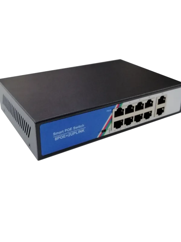 Ürün S8M2 SWITCH 8 POE +2 UPLINK Görsel