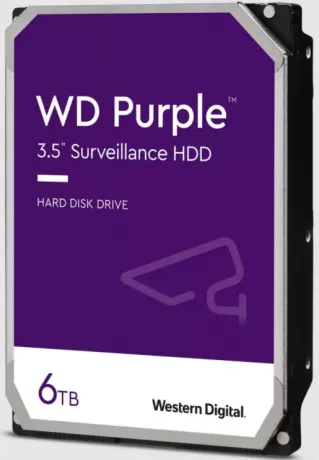 Ürün 6TB WD Purple SATA 6Gb/s 256MB DV 7x24 WD64PURZ Görsel
