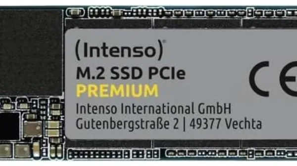 Ürün 250GB INTENSO 3835440 M.2 NVME GEN3 2100/1100/MB/s SSD Görsel