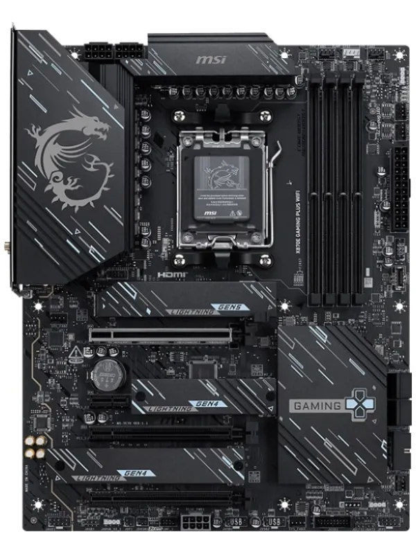 Ürün MSI X870E GAMING PLUS WIFI AM5 DD5 ANAKART Görsel