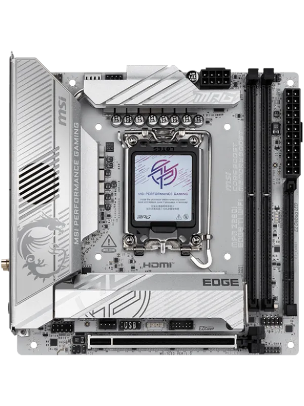 Ürün MSI MPG Z890I EDGE TI WIFI SOKET 1851 DDR5 8600MHZ Görsel