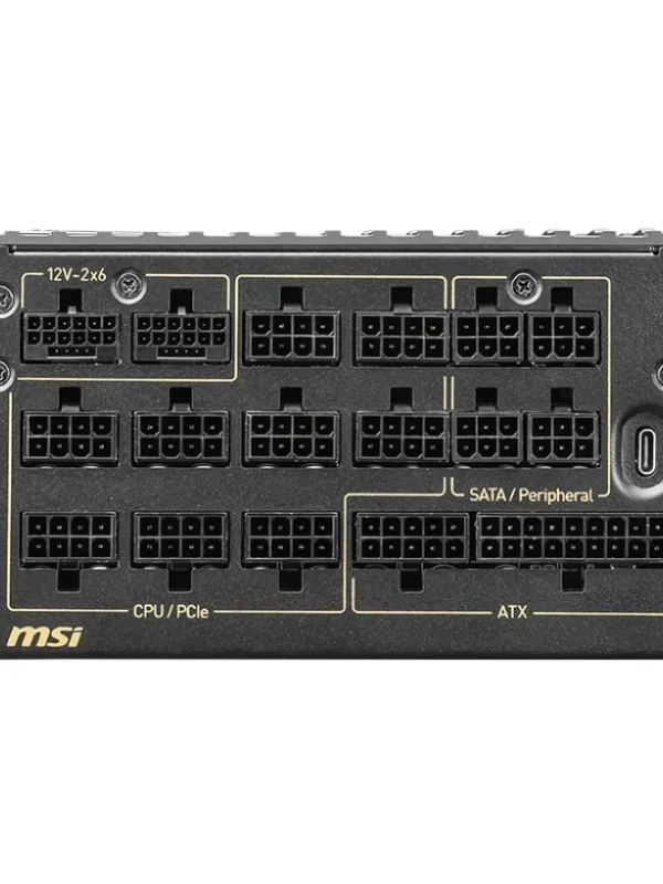 Ürün MSI MEG AI1600T PCIE5 1600W80+ TITANIUM FULMODULAR Görsel